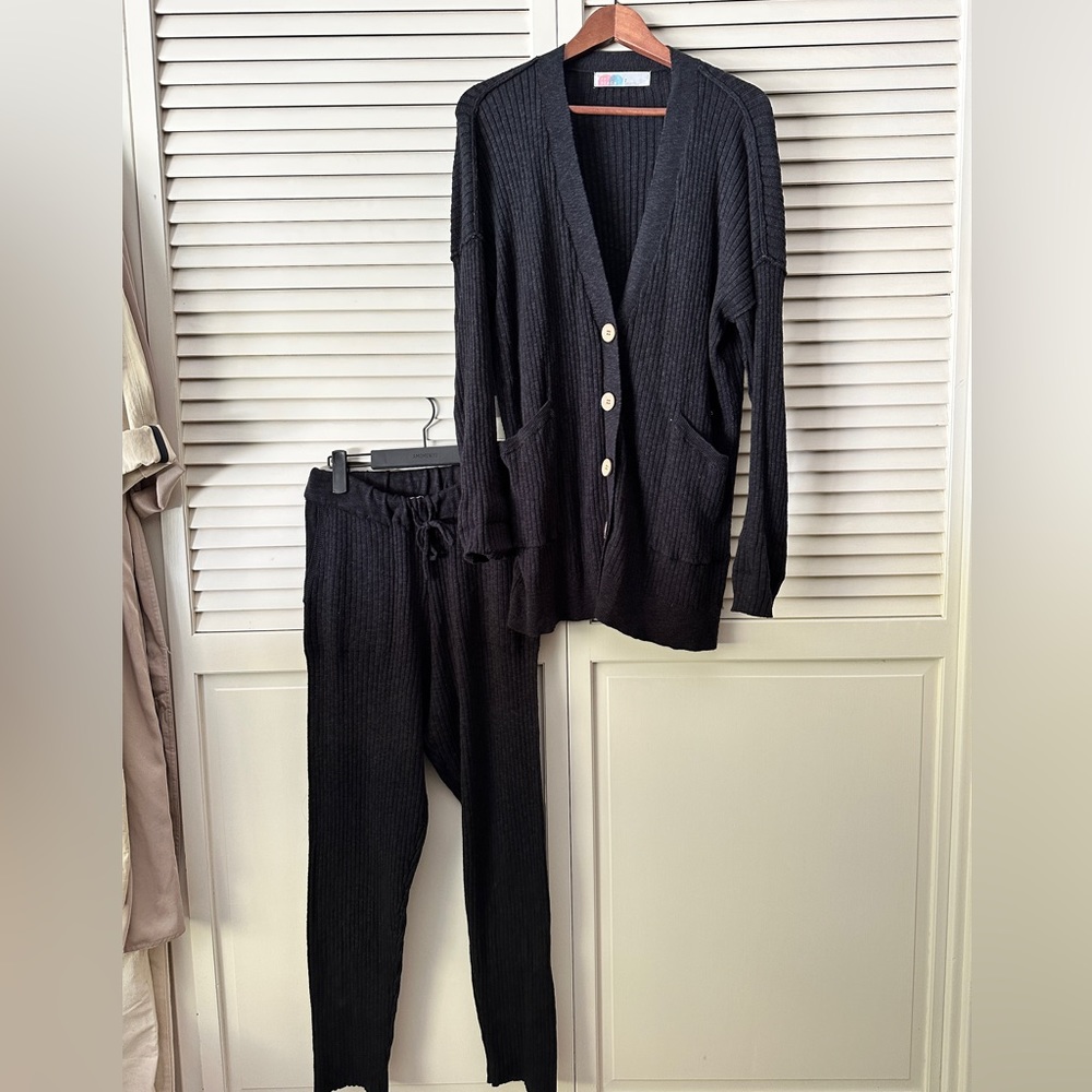 FP beach Maiya Sweater Set black